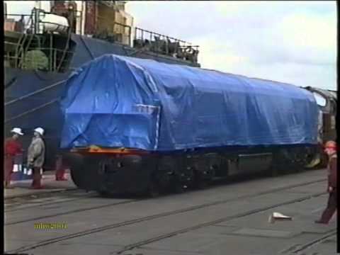 GBRf at Newport Docks. March 9th 2001