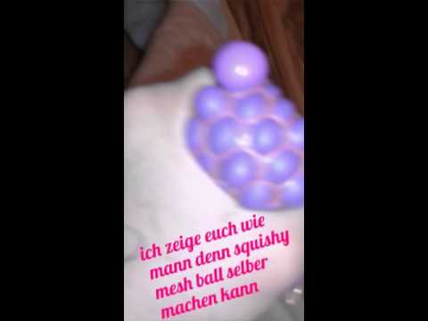 Diy   Squishy mesh ball auf deutsch