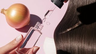 Onion juice for hair growth