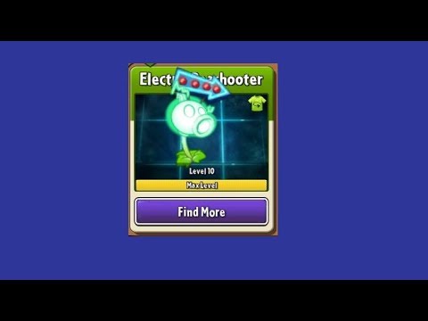 Plants vs. Zombies 2 - MAX LEVEL ELECTRIC PEASHOOTER!!!!!