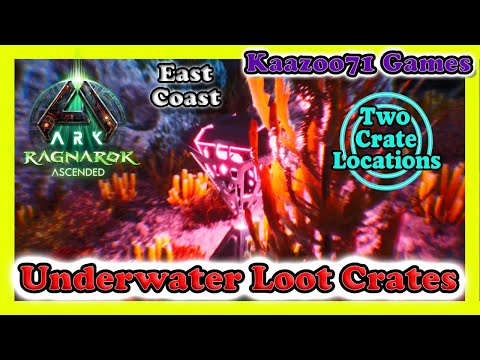 2 Underwater Loot Crate Locations - Ark Ragnarök Ascended 💥