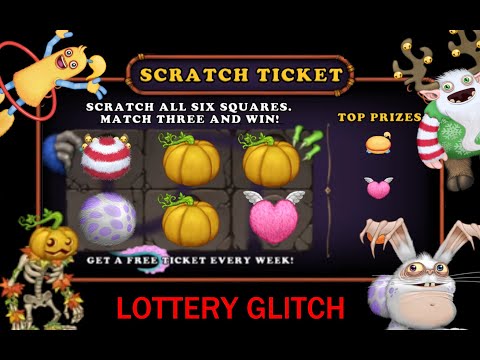 My Singing Monsters Lottery Glitch!