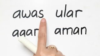 Download lagu Belajar Membaca Mengeja 4 huruf VKVK ❤️ Membaca Kalimat Sederhana | YuBimba mp3