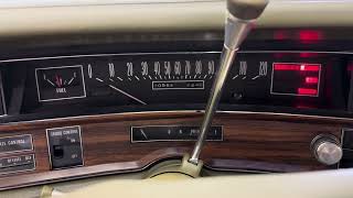1972 Cadillac Fleetwood 60 Cold Start