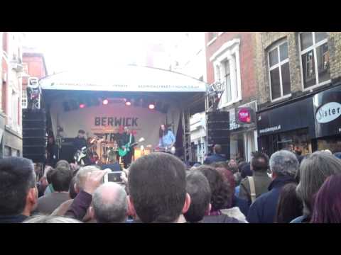 April 20, 2012: Wire performing on Record Store Day outside Berwick Street's Sister Ray (1 of 3)