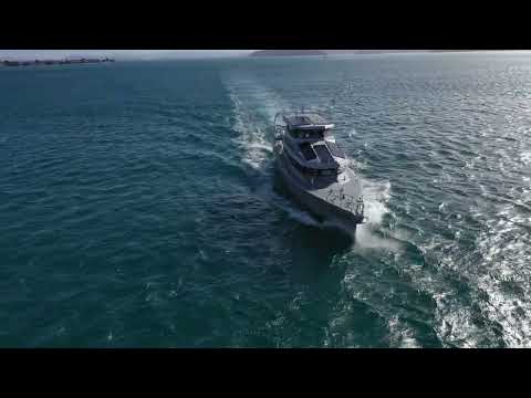 "Mollymawk" - Hull # 1 - CIRCA MARINE 24M Sea Trials
