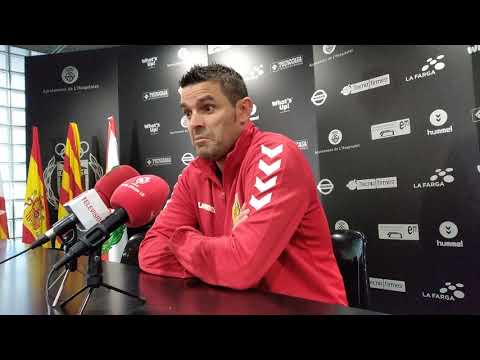 Rueda de prensa Xavi Molist C. E. L'Hospitalet - Cerdanyola F. C. Temporada 18/19