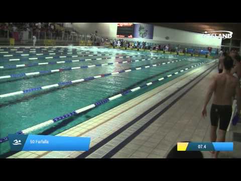 Serie 15 dei 50 Farfalla  Assoluti Maschi Master - Campionati Regionali Master 2015 VENETO e FRIULI