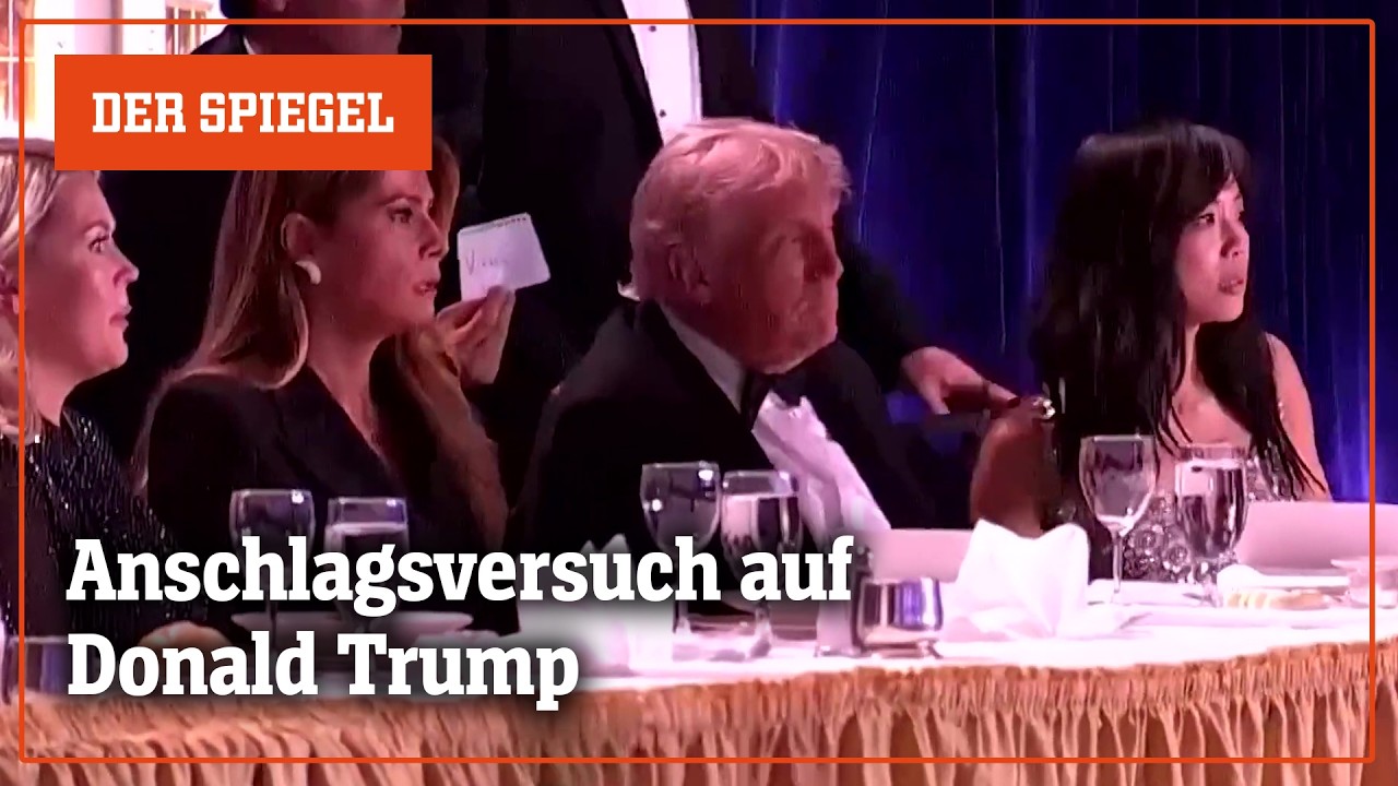 Anschlagsversuch in Washington: Trump aus dem Raum eskortiert | DER SPIEGEL