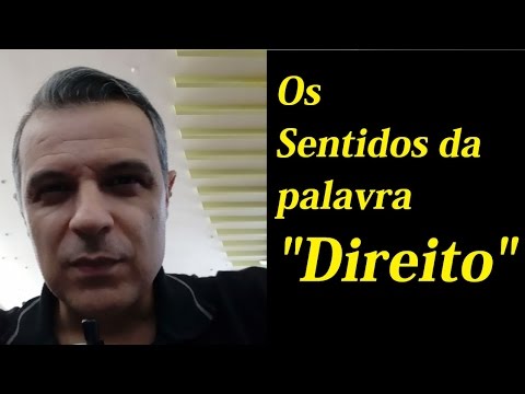 Meanings of the word "law"