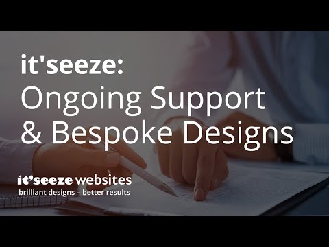 it'seeze Leicester Website Design video.