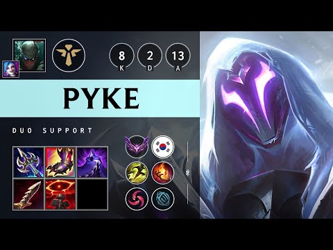 Pyke Support vs Soraka - KR Master Patch 25.12