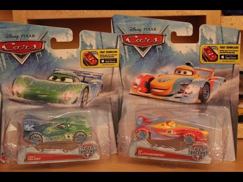 Mattel Disney Cars 2015 Ice Racer Rip Clutchgoneski & Carla Veloso Video