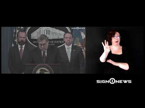 Redacted Mueller Report Released (ASL - 4.18.19)