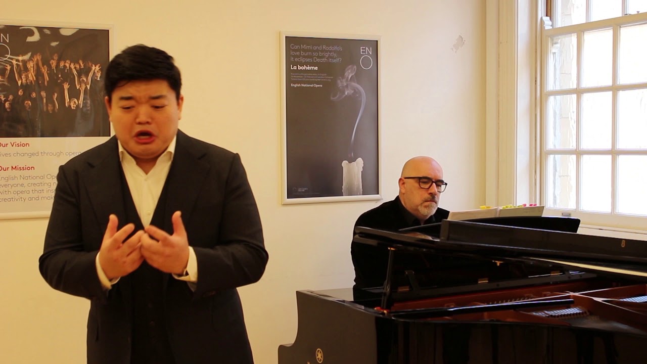 Watch David Junghoon Kim perform 'Stars sparkled in the evening air' from Verdi's Luisa Miller