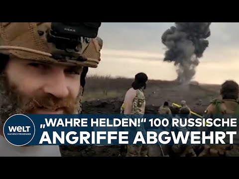 PUTINS KRIEG: Gnadenlose Gefechte im Osten! "Wir haben dort etwa 100 russische Angriffe abgewehrt"