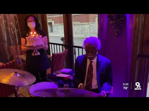 95-year-old drummer inspires future generations of jazz musicians