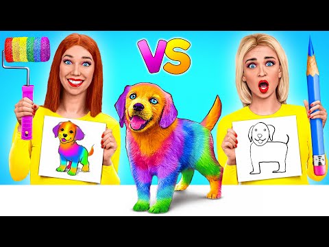 Quién Lo Dibuja Mejor Toma El Desafío Del Premio | Desafío de Arte por Multi DO Challenge