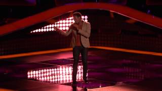 Amazing Voice! Anthony Riley sings &#39;Got You (I Feel Good)&#39; The Voice 2015 Blind Auditions