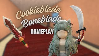 MM2 GAMEPLAY: Cookieblade & Boneblade