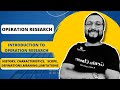 OPERATION RESEARCH INTRODUCTION TO OPERATION RESEARCH HISTORY SCOPE CHARATERSTICS