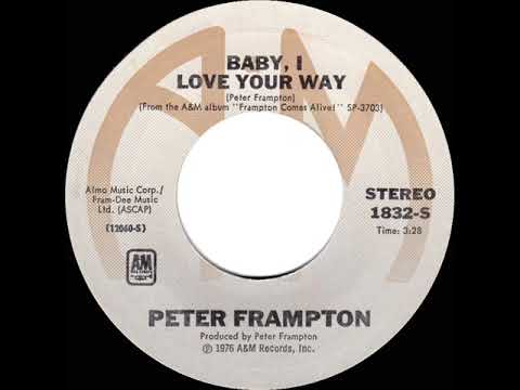 1976 HITS ARCHIVE: Baby, I Love Your Way - Peter Frampton (stereo 45 single version)