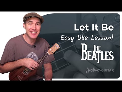 Let It Be - EASY Ukulele Lesson | The Beatles