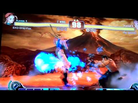 AlboShinobi (Ryu) Vs Exo-Grey-Fox (Cammy)