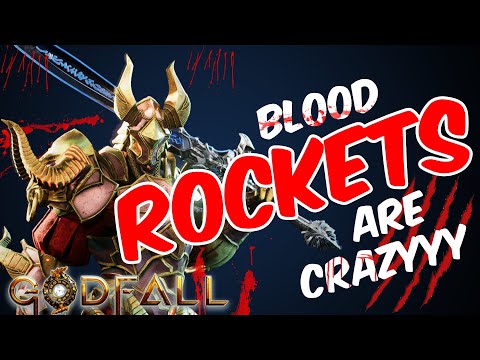 Kill without ATTACKING!!!! Godfall Bulwark Blood Rockets Build | Sword of Courage Spotlight