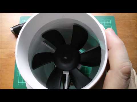 12V In-line Blower for Mouldy Shed