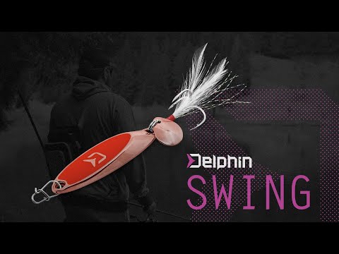 Блесна колеблющаяся DELPHIN SWING Hook №6 / 5.7cm / 15g - COPPER