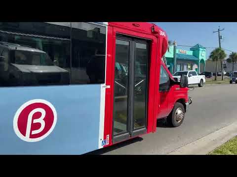 CCRTA ARBOC Spirit Of Mobility on the 95 Port Aransas Express