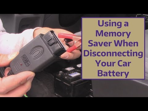 Using a Memory Saver When Disconnecting Your Car Battery