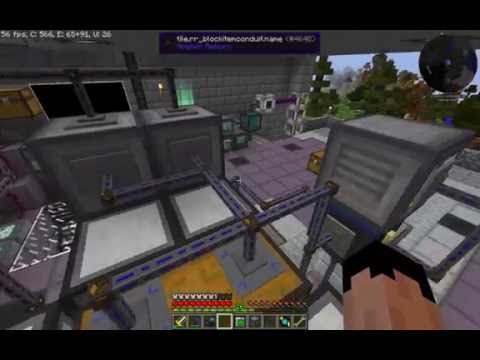 Minecraft base tour ft. RFTools, Deep Resonance, Router Reborn, Neotech