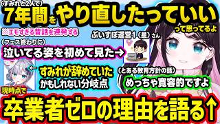 のせさんに久しぶりに会って口説かれた(?)話や、すみーと付き合った場合のことを話したり、ぶいすぽが誰も引退しない理由、ぶいすぽ最初期の4畳以下の家の時の話をするなずぴ【ぶいすぽ/切り抜き/花芽なずな】