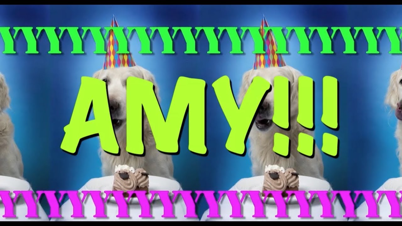 HAPPY BIRTHDAY AMY! - EPIC Happy Birthday Song