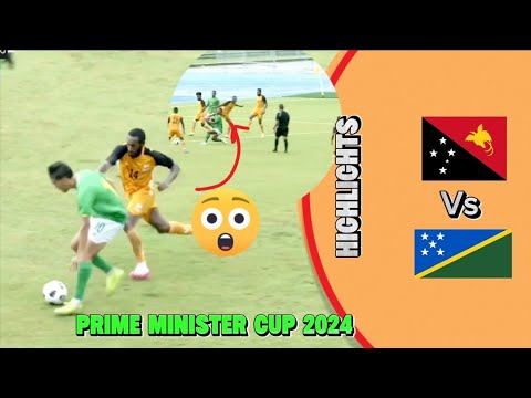 Solomon island Vs Papua New Guinea Prime Ministers game 2024| Solomon island National team Highlight