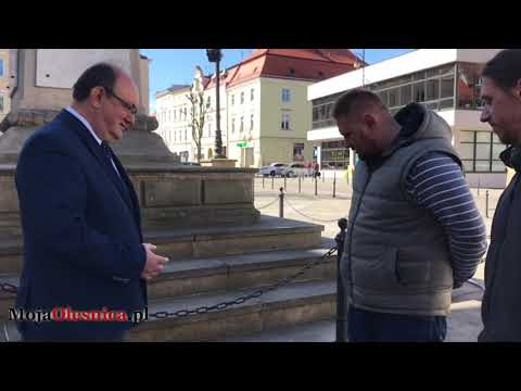 01.04.2019 Oleśnica - przekazanie złota władzom miasta