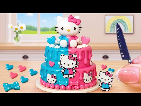 Satisfying Miniature HELLO KITTY Cake Decorating 🍰Best of Mini Cake Ideas