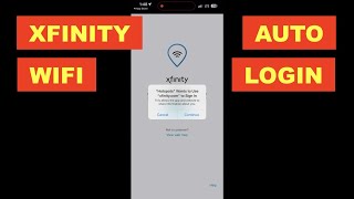 XFINITY WIFI XFINITYWIFI HOTSPOT HOW TO AUTOMATICALLY LOGIN / AUTO CONNECT