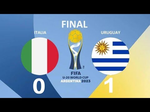 URUGUAY vs ITALY 1-0 | URUGUAY WINS U20 FIFA WORLD CUP 2023 | FINAL RESULT
