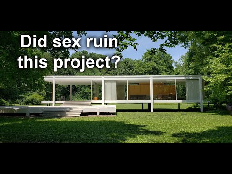 Arquitetura CodeX #77 The Farnsworth House, Plano IL por Ludwig Mies Van der Rohe