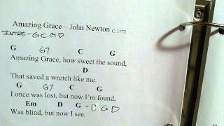 Amazing Grace sample - Rick Pope