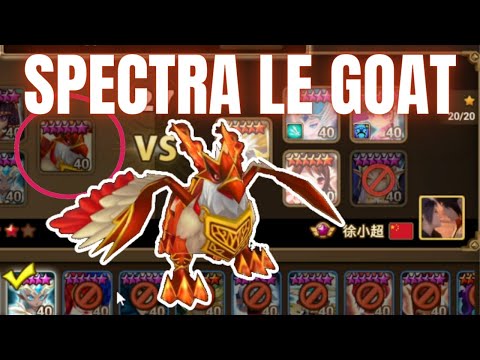 I beat the legend? Spectra is too strong in Special League (SL)! Gina Cleave! Summoners War