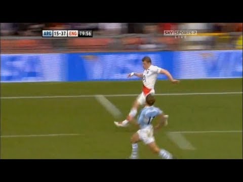 Mark Cueto volley sets up try for Delon Armitage vs Argentina 2009