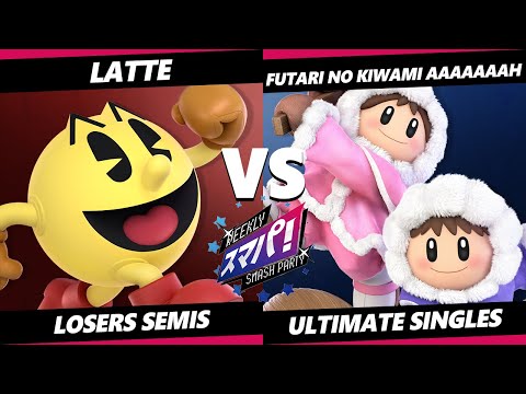 Sumapa 101 Losers Semis - Latte (Pac-Man) Vs futari no kiwami aaaaaaah (Ice Climbers) Smash Ultimate