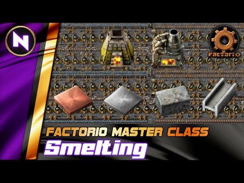 Simple, Tileable EARLY SMELTING Designs | Factorio 0.18 Tutorial/Guide/How-to