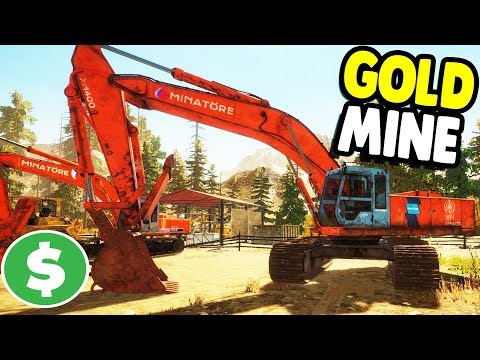 HUGE GOLD MINE STARTS UP | Gold Rush: The Game Gameplay - YouTube