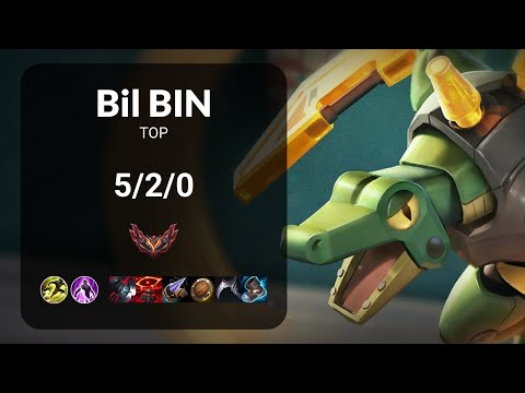 Bil Bin Renekton vs Ornn TOP - KR GRANDMASTER Patch 15.9