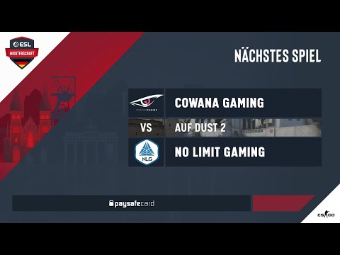 cowana gaming vs No Limit Gaming // Map 2 // ESL Meisterschaft 2021 - Saison 1 [2x BO1]